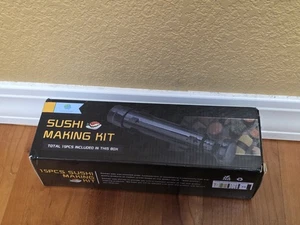 Sushi Making Kit, All In One Sushi Bazooka Maker with Bamboo Mats, Bamboo - Picture 1 of 3