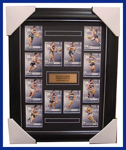 Geelong Cats 2014 Limited Edition Select Cards Set Framed - Selwood Bartel - Foto 1 di 1