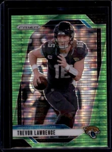 2024 Panini Prizm Prizms Neon Green Pulsar #129 Trevor Lawrence - Picture 1 of 2