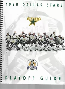 1998 DALLAS STARS PLAYOFF GUIDE - Picture 1 of 4
