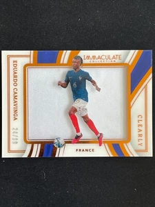 Maglia Eduardo Camavinga 2023-24 Panini Immacolata Collezione Chiaramente /99 #CJ-EC - Foto 1 di 2