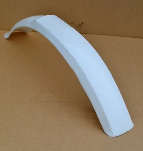 Aprilia TX311/240 1986-87 protector de barro delantero plástico BLANCO pruebas refrigerado por aire mono - Imagen 1 de 1