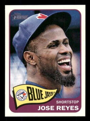 2014 Topps Heritage #455 Jose Reyes (SP/Short Print) Blue Jays z - Image 1 of 2