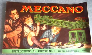 MECCANO ANLEITUNG FÜR OUTFIT Nr. 1 - Bild 1 von 2