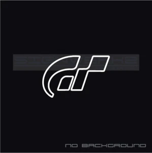 GT Decal Sticker EURO Racing Gran Turismo Sport Racing Sony PS4 Outline Pair - Bild 1 von 14