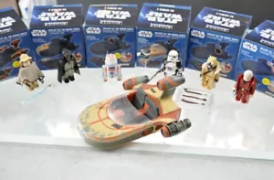 Medicom Kubrick Star Wars DX 3 Deluxe Series 3 set completo con Landspeeder tutti i 7 pezzi - Foto 1 di 5