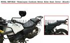 Leather Fits Royal Enfield Himalayan Cushion Motor Bike Seat Cover Black