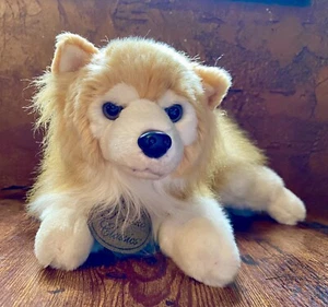 Russ Yomiko Clásicos Realistas POMERANIA Perro Cachorro 18 Pulgadas Peluche Usado en Excelente Condición - Imagen 1 de 13