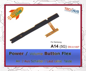 Power on Button An Aus Schalter Laut Leise Taste Flex für Samsung galaxy A14 5G - Bild 1 von 1