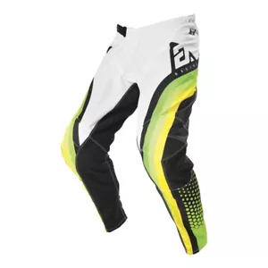 Answer Racing A21 Syncron Swish MX Off Road Pant Green/White Men's Sizes 38 & 40 - Picture 1 of 1