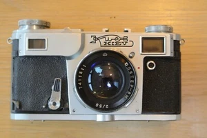 KIEV-4A, 35mm Rangefinder Camera w/ Jupiter-8M 2/50 Lens 74... - Picture 1 of 10