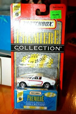 1997 MATCHBOX PREMIERE COLLECTION SERIES 17 1968 MUSTANG COBRA JET - Image 1 of 4