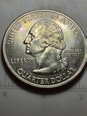2002 ohio state quarter  D   POSSIBLE MS COIN  - Image 1 of 4