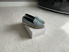 Ladies Topshop Bblue  Slip On Pointed Loafers Pumps Shoes UK 6 with a wedge