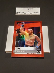 Ciryl Gane Red Optic Rated Rookie 017/149 2021 UFC Panini Chronicles
