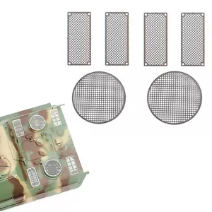 Protective Steel Metal Guard Mesh Kit for 1/16 Henglong Tank 3879 Panther Tank - Picture 1 of 6