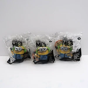 Despicable Me 3 Groovin Minion Menge 3 Mcdonalds Happy Meal 2017 Neu Versiegelt - Bild 1 von 5