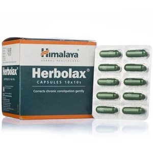 Himalaya Wellness Herbolax (100 Capsules) Correct Constipation Gently - Picture 1 of 2