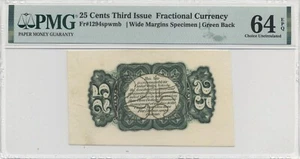 Fr# 1294 spwmb PMG 64 EPQ Choice Unc. Very Hard to Find In these grades - Picture 1 of 4