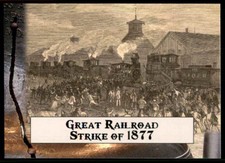 2020 Historic Autographs P.O.T.U.S. The First 36 Great Railroad Strike of 1877