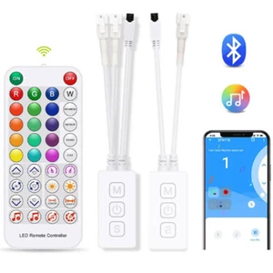 SP611E RGB Smart Music Bluetooth Controller For WS2812B SK6812 WS2811 Led Strip - Picture 1 of 11