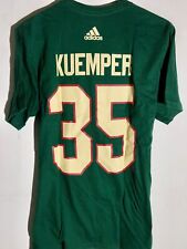 adidas Nhl T-Shirt Minnesota Wild Darcy Kuemper Green sz Xl