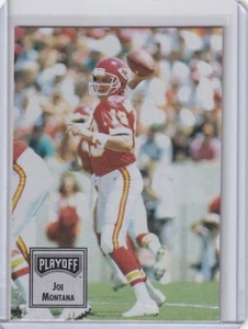 1993 PLAYOFF JOE MONTANA KANSAS CITY CHIEFS SAN FRANCISCO 49ERS GE-3002 - Picture 1 of 2