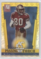 2002 Donruss Elite Passing the Torch /400 Jerry Rice Terrell Owens #PT-24 HOF