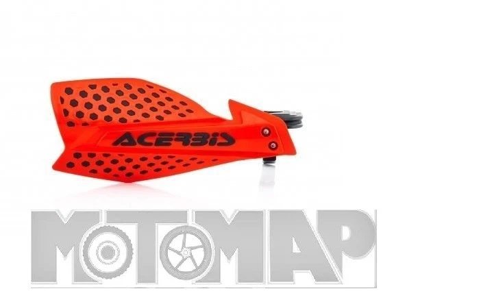 Paramani Acerbis X ULTIMATE Cross Enduro Rosso Nero + Kit Montaggio - Immagine 1 di 1