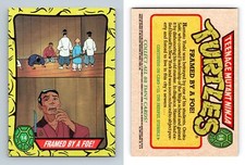 Framed By A Foe #14 Teenage Mutant Ninja Turtles 1989-90 Topps Trading Card