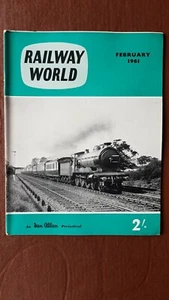 Die Eisenbahnwelt - Monatszeitschrift - Februar 1961 - sehr Sammlerstück. - Bild 1 von 1