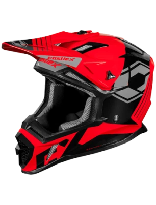 Casco todoterreno Castle MX adulto ATV UTV nieve CX200 sector rojo - 2XL o 3XL - NUEVO Foto 1 de 4