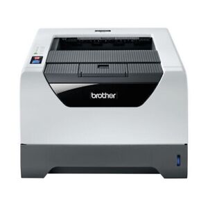 Brother HL-5350DN Netzwerk Laserdrucker Rezeptdrucker mit neuem Drumm+ Toner