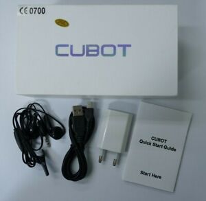 Original CUBOT GT72 Verpackung Headset USB-Kabel Netzteil Orange NEU new