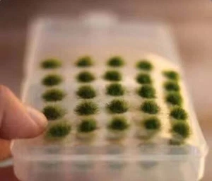 Chuangyaoke - 1pk, 50 pcs, 5MM - Round Static Grass Tufts - Picture 1 of 2
