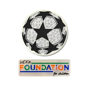 UEFA Champions League Football Soccer Patch Ball & Respect Patches 2021-2024 UCL