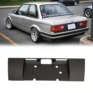 Rear Tail License plate Filler Holder Base For BMW E30 M40 USA Type 1988-1991 - Picture 1 of 7