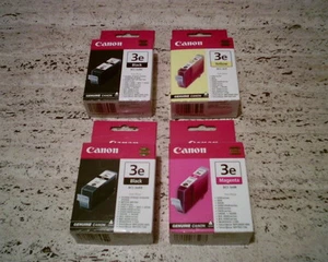 Lot de 4 cartouches d'imprimante Canon3e - Photo 1/4