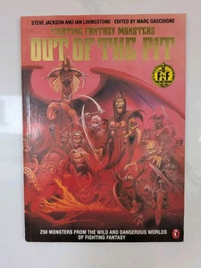 Out of the Pit – Fighting Fantasy Monsters 1985 - Steve Jackson Book - Picture 1 of 3