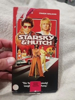 Starsky & Hutch (VHS 2004) Works Ben Stiller Owen Wilson And Former Rental Foto 1 de 4