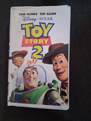 Toy Story 2 VHS Walt Disney Pixar, Tim Allen, Tom Hanks, Clamshell Case - Image 1 of 3