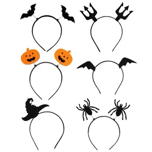 Mujeres Niñas Tocado Juegos con disfraces Diadema Halloween Accesorio para el cabello Diadema Retro - Imagen 1 de 28