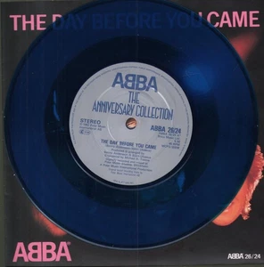 Abba Day Before You Came 7" vinyl UK Epic 1984 Blue vinyl 7" in pic sleeve from - Picture 1 of 3