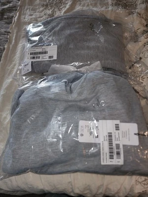 Alo Accolade Sweatpants and Hoodie  Set  Size Medium Grey - Image 1 of 4