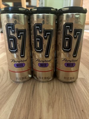 6 7 Water Overtime TK 6 7 Viral Purified Canned Water You Hackin’ Family ONE CAN - Image 1 of 4