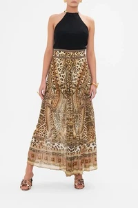 CAMILLA Standing Ovation Sheer Wide Leg Pants Size S RRP $699 - Picture 1 of 6