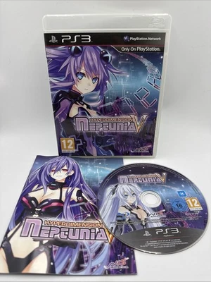 Hyperdimension Neptunia Victory Playstation 3 PS3 POSTE ACOLCHADO CON SEGUIMIENTO GRATUITO RARO Foto 1 de 4