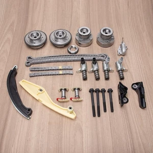 Timing Chain Kit With VVT Cam Solenoid for Ford F-150 Edge Lincoln MKX 3.5L 3.7L - Picture 1 of 9