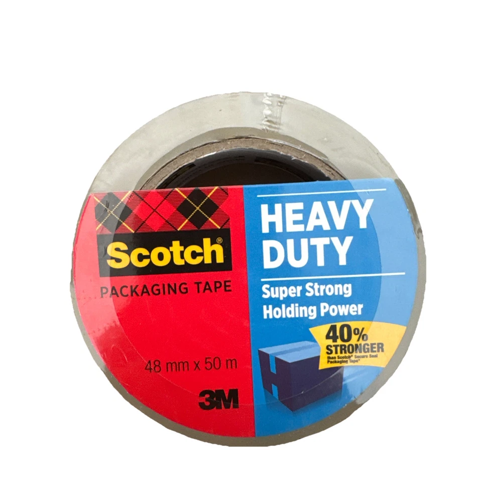 Scotch 48mm x 50m Heavy Duty Shipping Packaging Tape - image 1 of 1