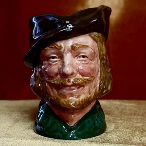 Royal Doulton~~~Mini Taza Jarra Toby~~”Robin Hood”~~EXCELENTE🐇Estado - Imagen 1 de 7